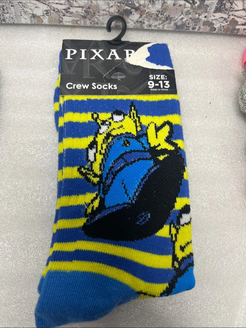 Disney Crew Socks 7 Pair Crew Socks NEW sz 9-13